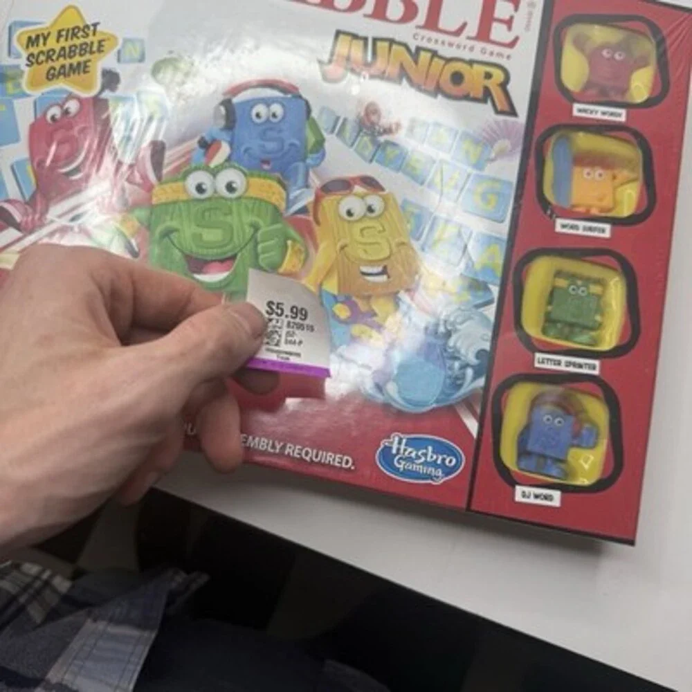 Scrabble Crossword Game for Juniors Complete